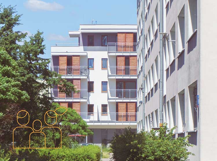 Multi-family apartment building